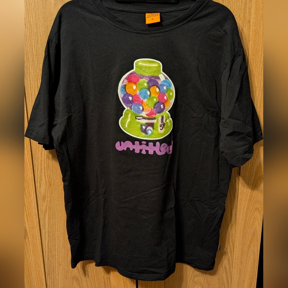 Designs Untitled Brand T-shirt with Colorful Gumball Design